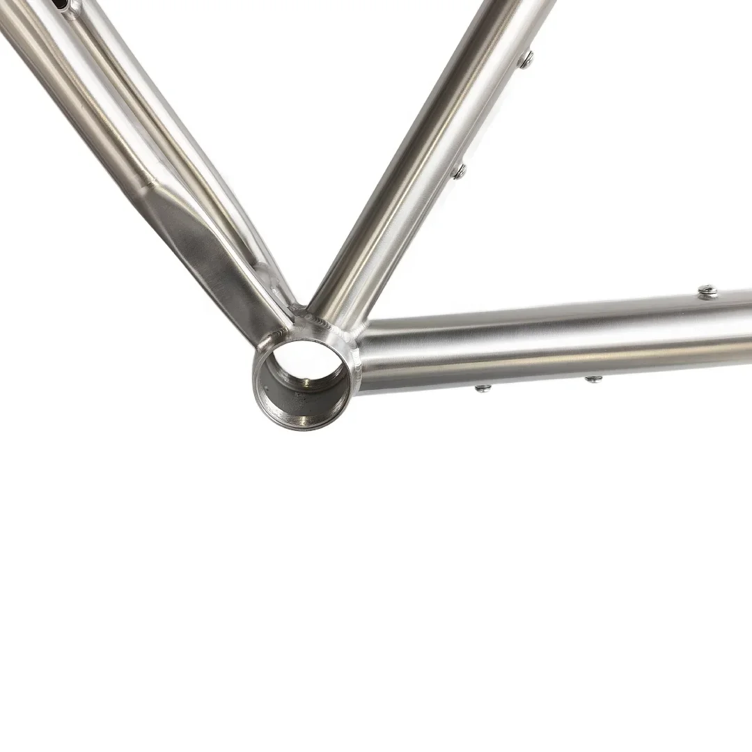 Custom High Quality Titanium 700C Road Bike Frame Titanium Alloy Bicycle Frame