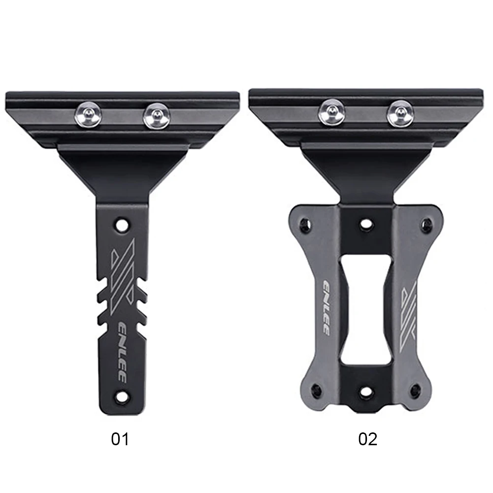 Bicycle Saddle Bottle Cage Extension Holder Aluminum Alloy Bicycle Water Cup Holder Saddle Mount Rack for MTB Road Bike