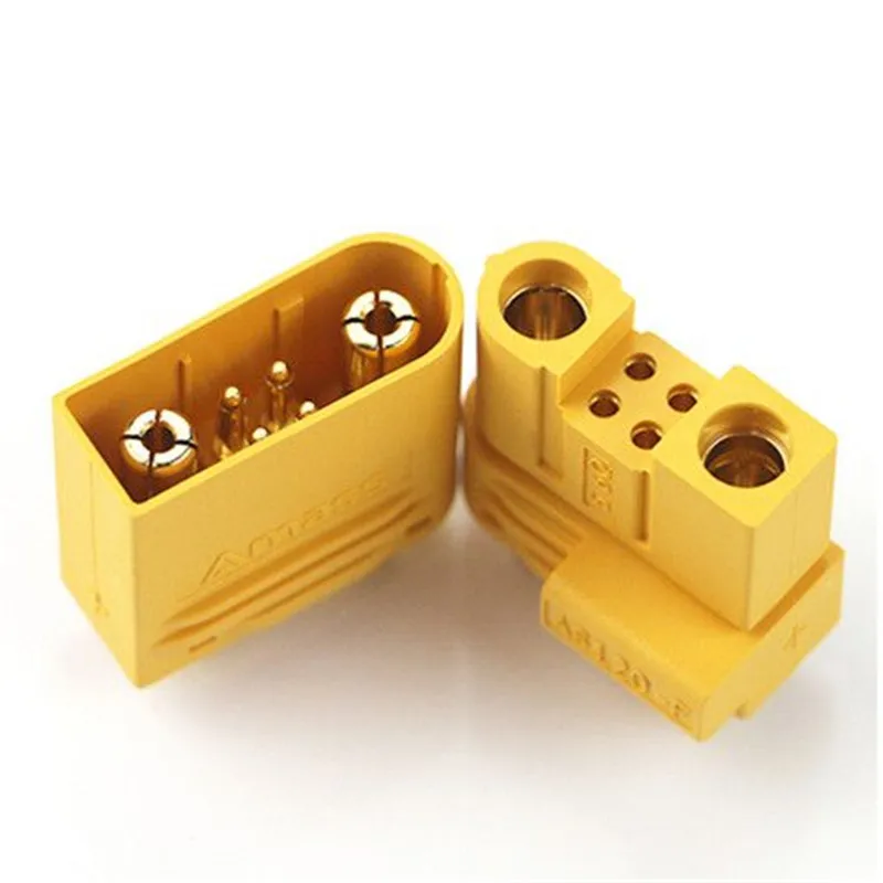 

10PAIR Amass AS120 Male Female Plug Connector Resistance Adapter for RC Model FPV Racing Drone Lipo Battery Multirotor Parts