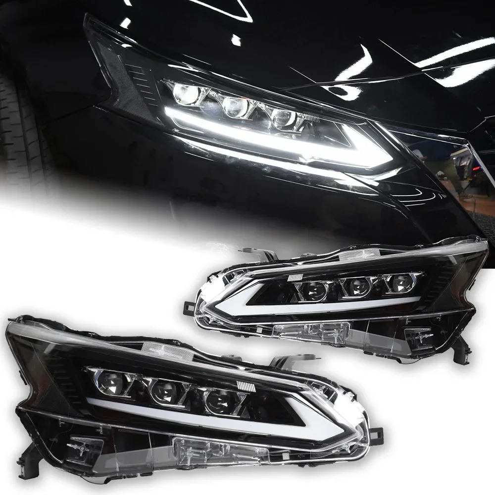 

XDSCar Lights For Nissan Altima Headlight Projector 2018-2021 Teana Head Lamp LED Headlights Drl Lens Automotive Accessories