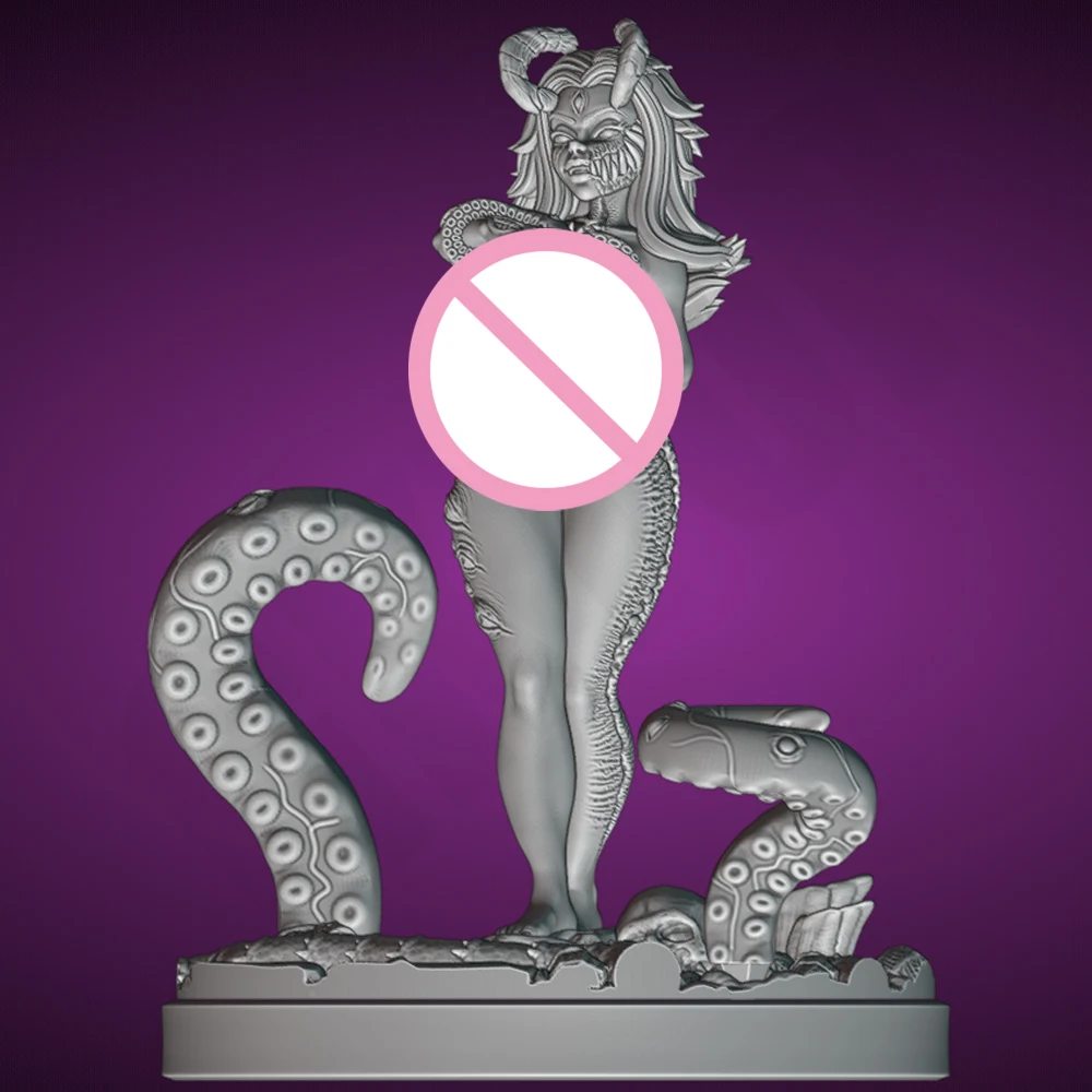 

Sexy Eldritch Vessel NSFW 1/24 Scale Resin Figure Model Kit Rabbit Unassembled Unpainted Doll 3D Printing DIY Statue Crafts Toy