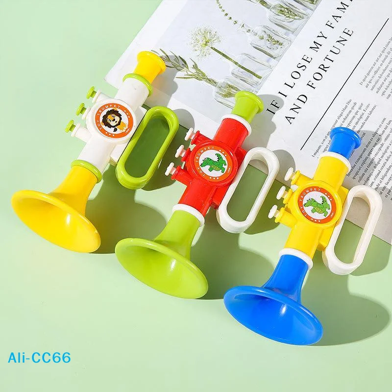 【C】Whistle Horn Trumpet: Adorable Multicolor Kid's Musical Toy, Excellent Game And Learning Aid For Montessori Education