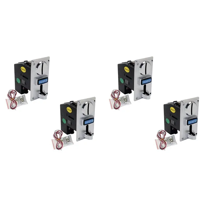 

AT12 4 шт. 616 мульти-уцептор монет электронный счетный монетоприемник селектор механизм торговый автомат аркадный игровой билет