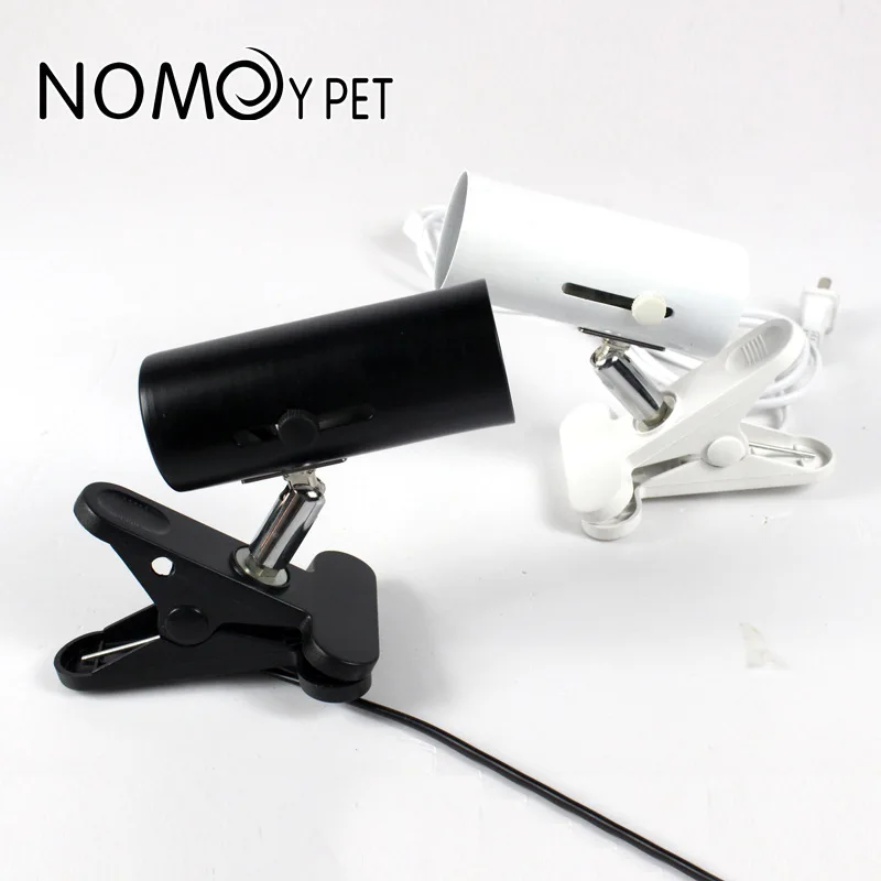 220 فولت E27 الزواحف تررم كليب على حامل مصباح مع التبديل قابل للتعديل السلاحف الفرح ضوء السحلية التدفئة بوق عاكس الضوء #5