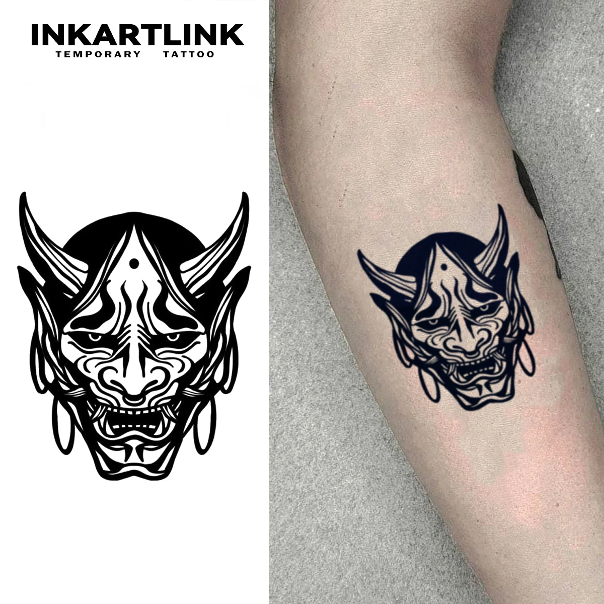 Pegatina de tatuaje temporal Prajna, tatuaje mágico resistente al agua, dura hasta 15 días, tatuaje falso, tatuaje semipermanente