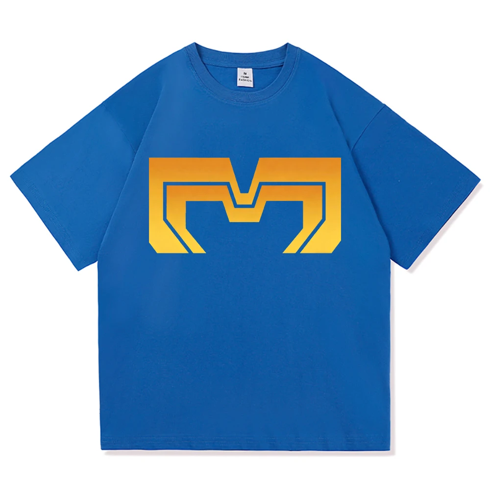 2025 لعبة جديدة ميكا رجل التي شيرت روبرت روبرتسون الرجال/النساء الملابس Harajuku بلوزات عالية الجودة القطن بلايز الذكور تيز خمر #6