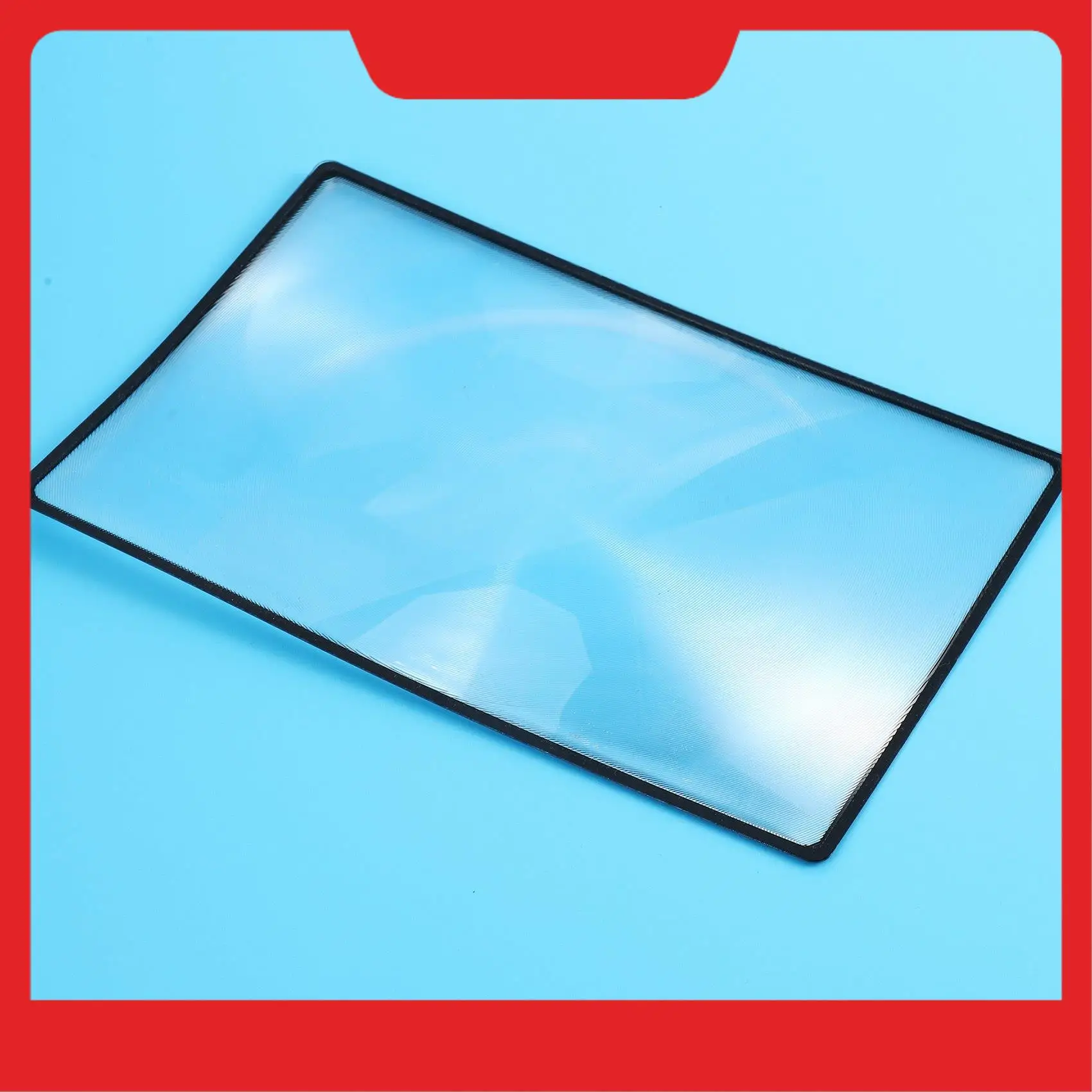 

A32HOT-Reading Support Sheet Magnifier Magnifying Glass 3-Zoom Black