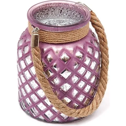 Biev Decorative Jar Purple 14 X16cm