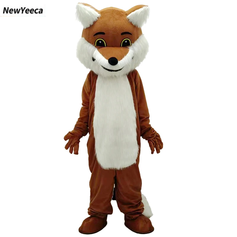 Plüsch Fuchs Maskottchen Kostüm Cartoon Tier Wildschwein Eichhörnchen Cosplay Kleid Für Erwachsene Karneval Party Halloween Ganzkörper Outfits