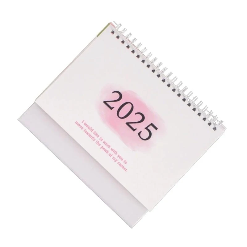 090F 2024-2025 Monthly Calendar Planner Twin-Coil Binding for Office School