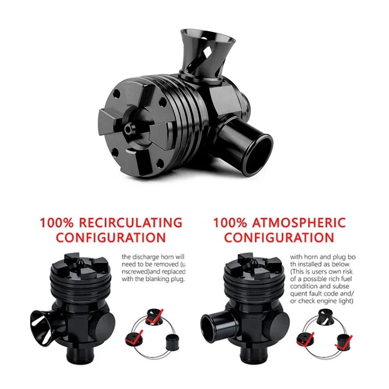 Hot Precision Blow Off Valve BOV Kit BOVT0011 For VW Golf GTI Jetta Beetle Audi A3 A4 TT 1.8T Turbo System Pressure Control
