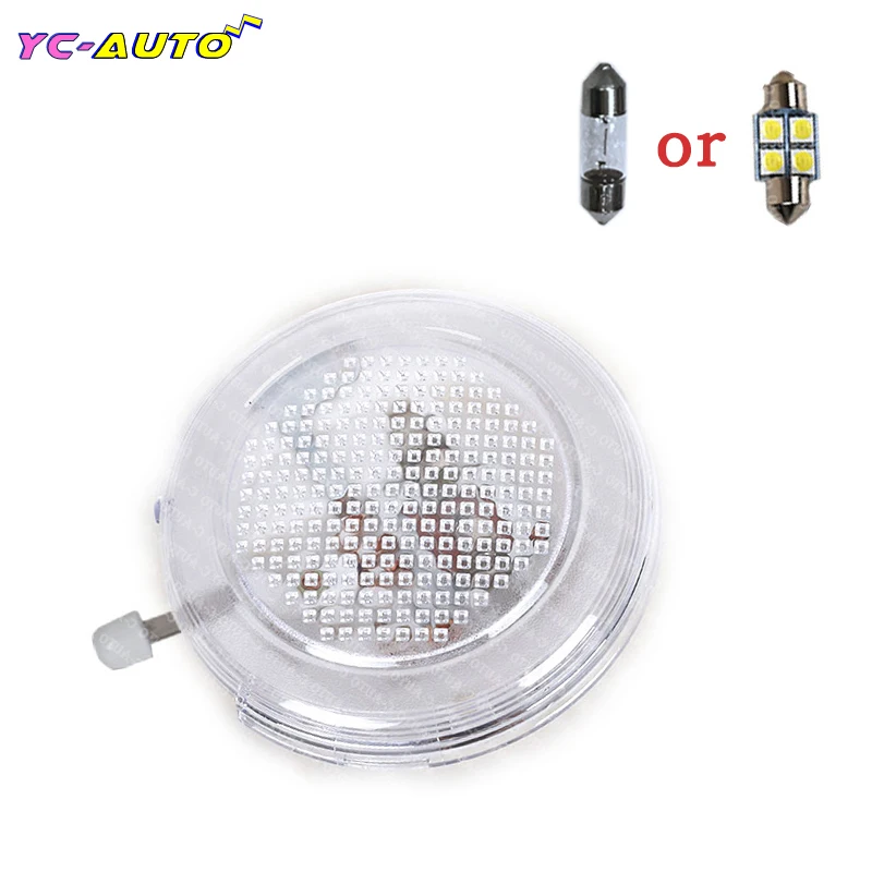 1PC Car Inner Interior Dome Reading Light LED For Nissan D22 Navara Pickup Sunny B310 Sentra Stanza 26410-H8500 Car Accessories