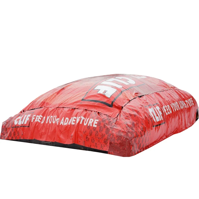 High Tariff Tarpaulin Inflatable Jump Pad Airbag Ski/Bike Riding Trampoline Airbag Stunt