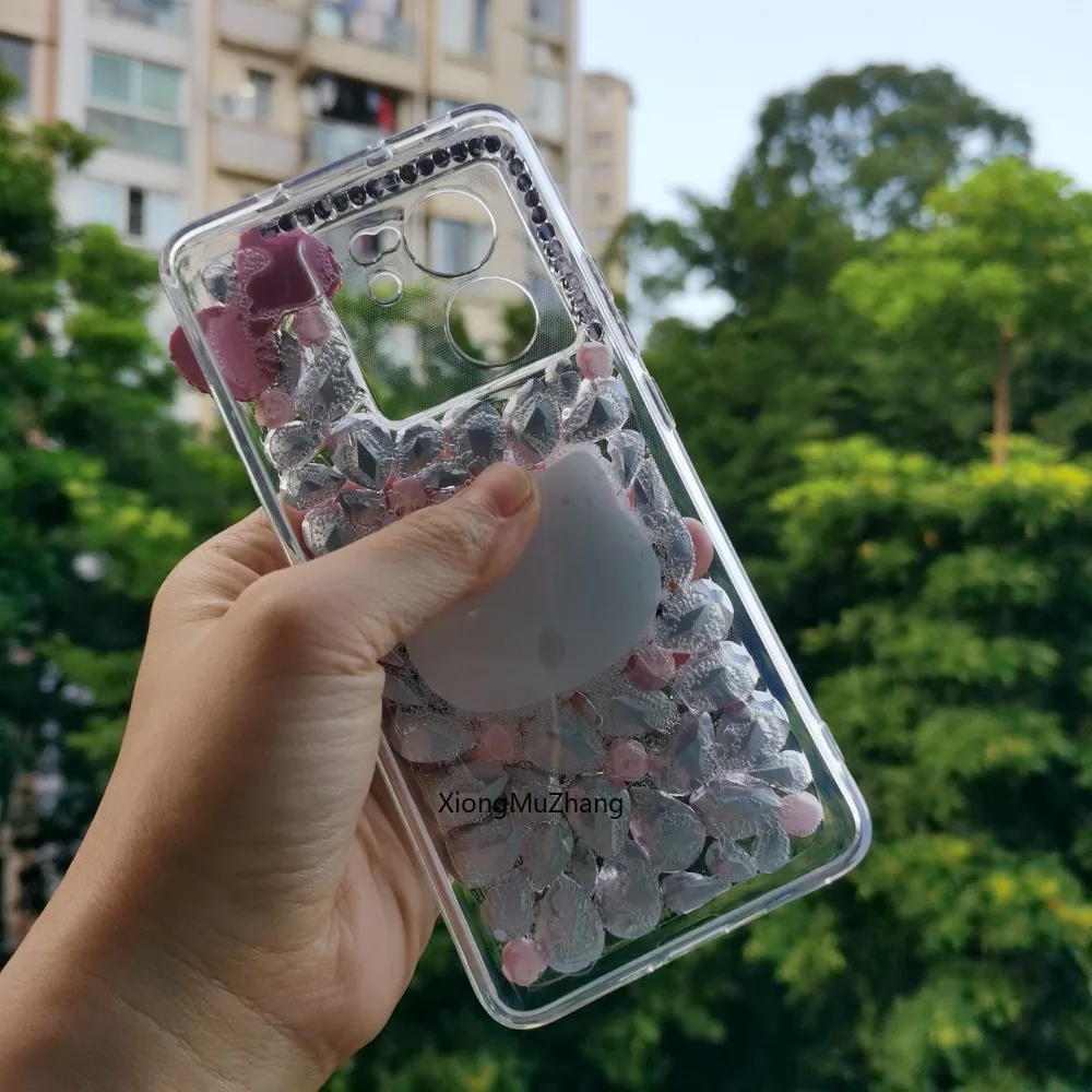 Hello Kitty Rosa Diamant Schleife Niedliche Handyhülle für Oppo Reno14 15Pro 14F 14FS Reno13 13Pro 13FS Reno12 Reno11 Reno10 9 Mädchen Cover – Detail 8