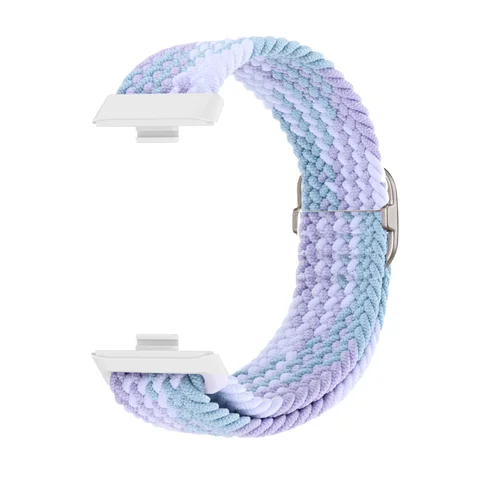 Imagen 1 del producto Correa trenzada Solo Loop para Huawei watch Fit 3 4, accesorios, pulsera deportiva ajustable de repuesto, correa huawei fit3 4 pro
