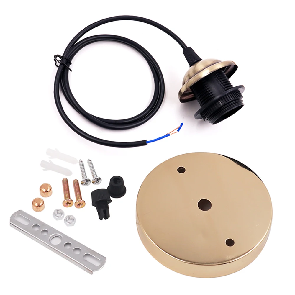 Home Decor Incandescent Vintage Bulb Holder Pendant Light Lamp Base E27 Socket