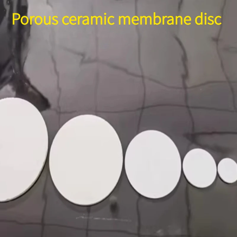 1PCS Porous Ceramic Membrane Disc for Microporous Ceramic Sheet Alumina Disc