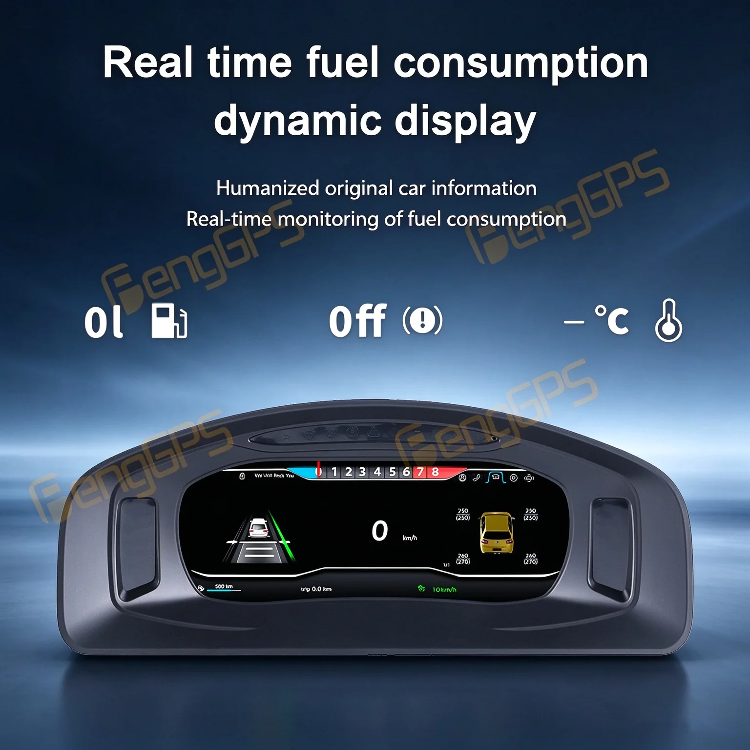 Car Virtual Cockpit Dashboard Panel For Volkswagen Multivan T5 2012-2019 Digital Cluster Instrument LCD Speed Meter Tachometer