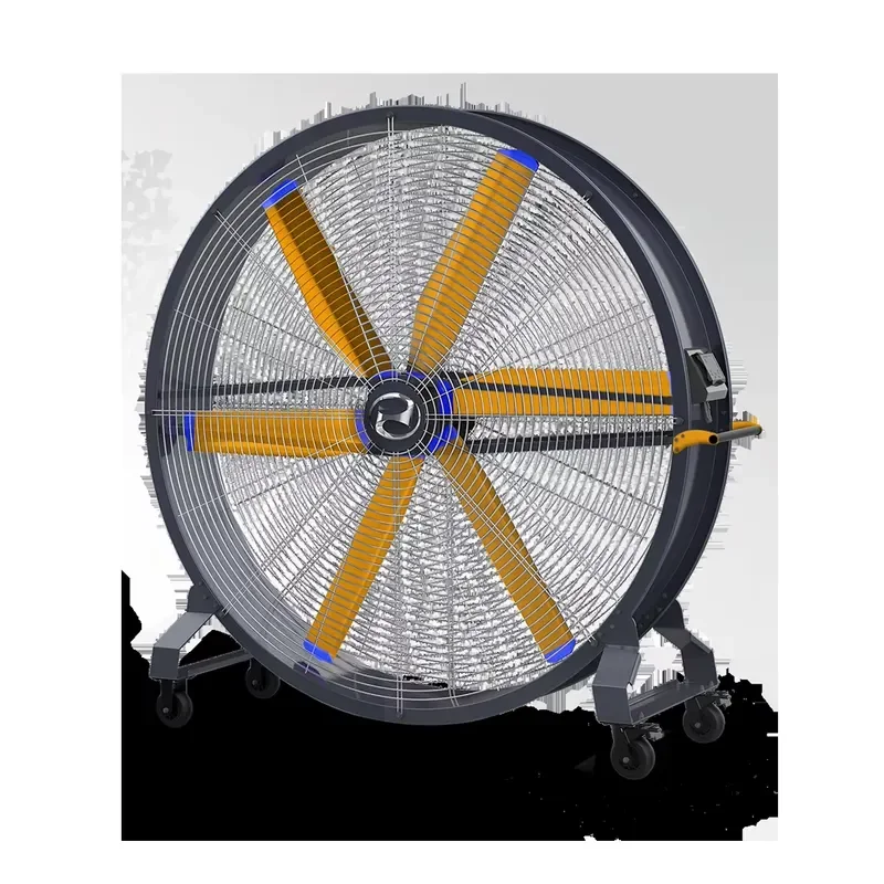 2m Diamond Free Standing Warehouse Gym Movable Fan 220V IP55 Protection 1300m/min Airflow 300m Range Hot-Sale Best Price
