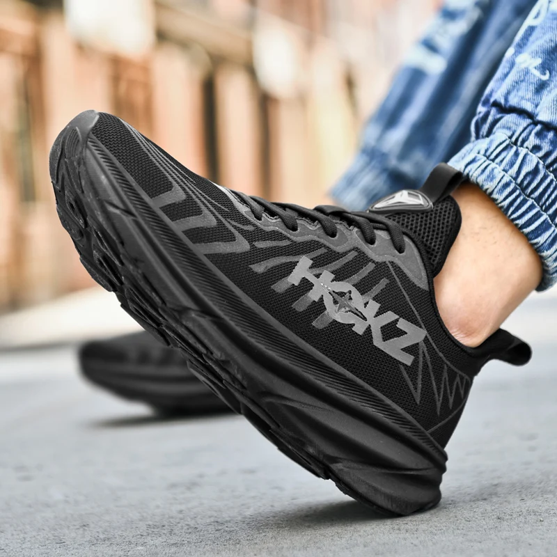 جديد الرجال احذية الجري سميكة وحيد أحذية رياضية في الهواء الطلق أحذية رياضية شبكة المدرب أحذية تنفس توسيد زوجين عدم الانزلاق الموضة