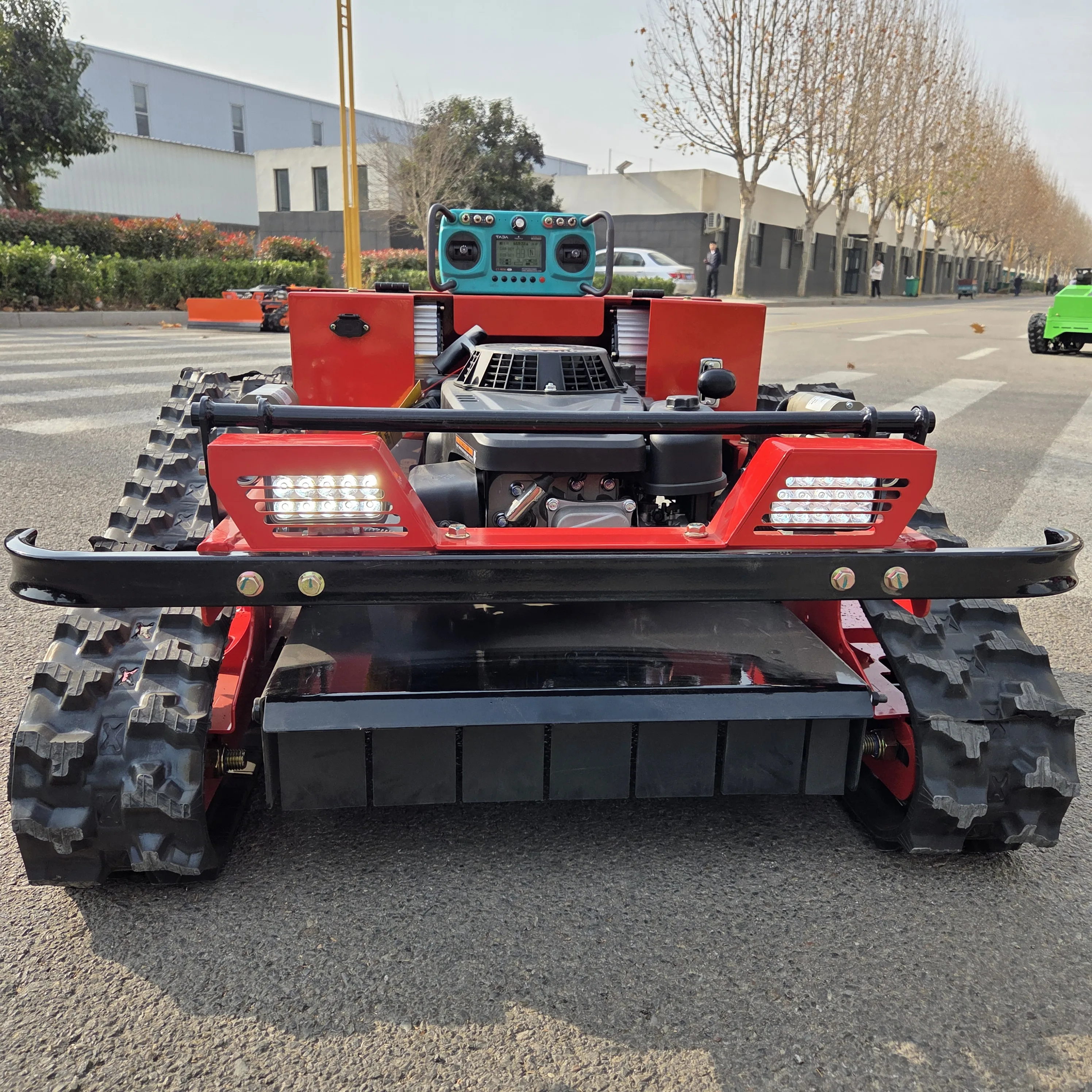 Automated Lawn Mower Remote Controlled Zero Turn 500mm 45 Degree Support OEM for Garden Lawns CE EU5 EPA Compliant Customized