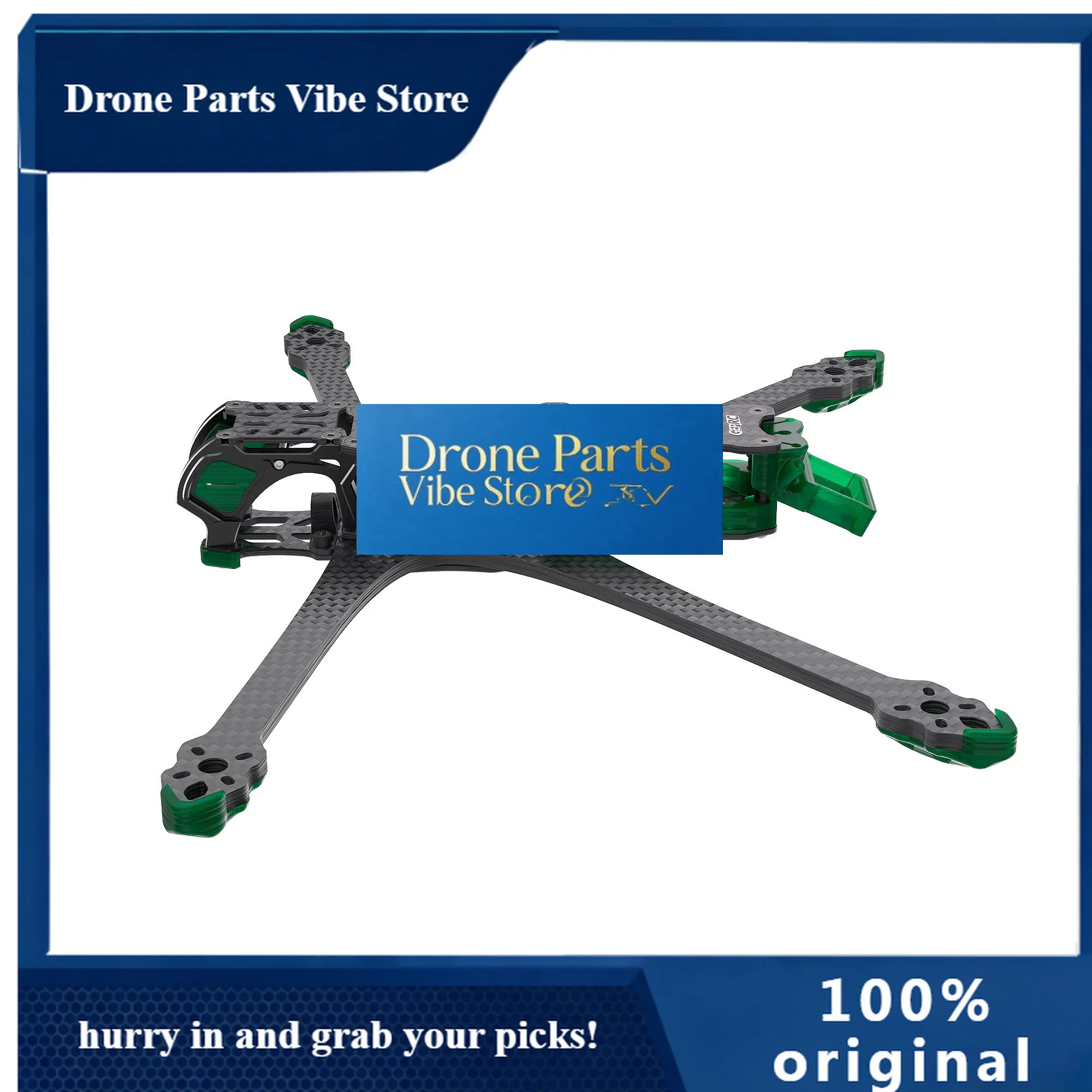 

Drone Parts GEPRC GEP-MK5D LR7 Frame Kit 335mm Wheelbase Compatible With O3 Air Unit FPV Freestyle Drone DIY Spare Parts