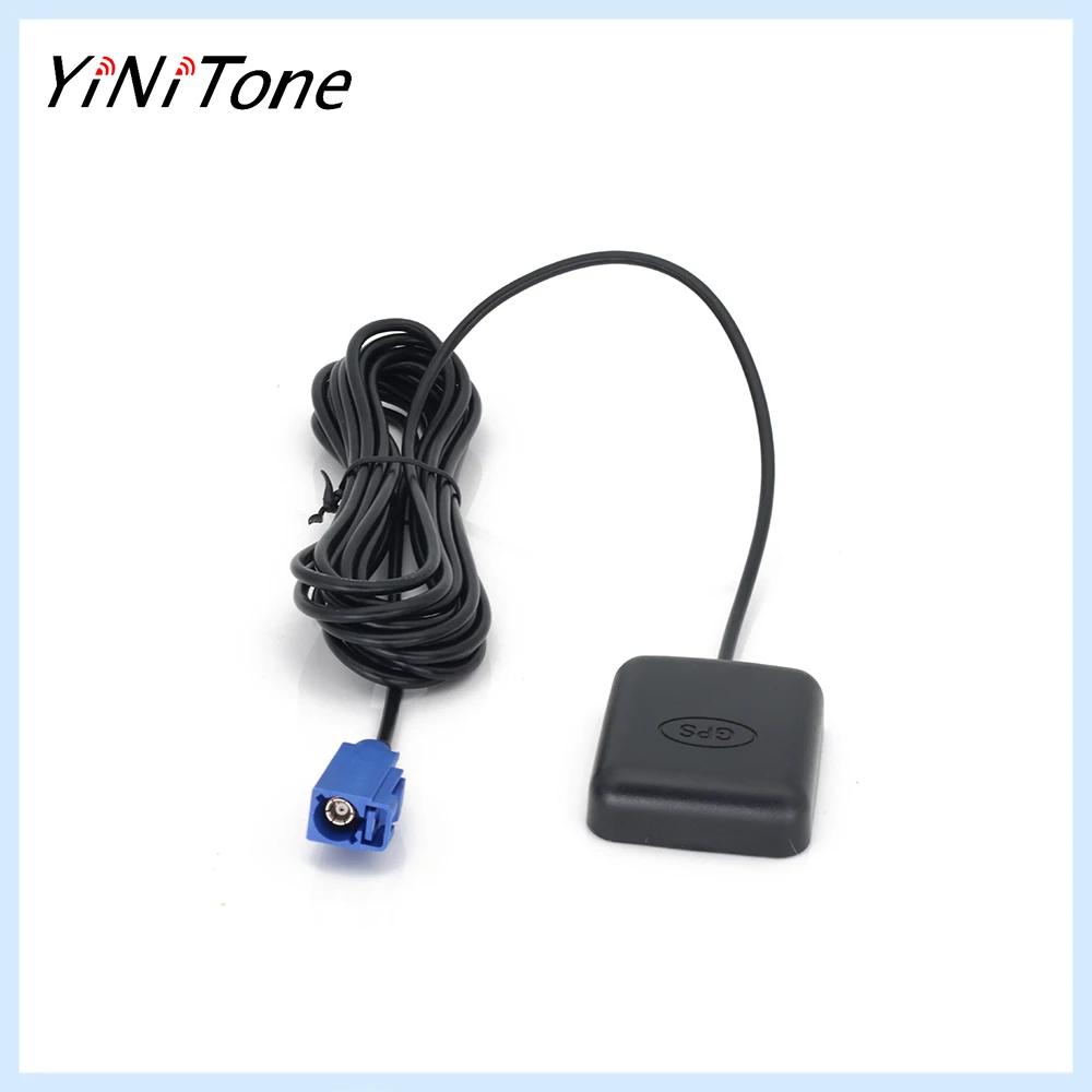 Car GPS Antenna Satellite Antenna FAKRA Interface Car Navigation gPS Antenna for Volkswagen Skoda Benz Audi A3 A4 A6 TT