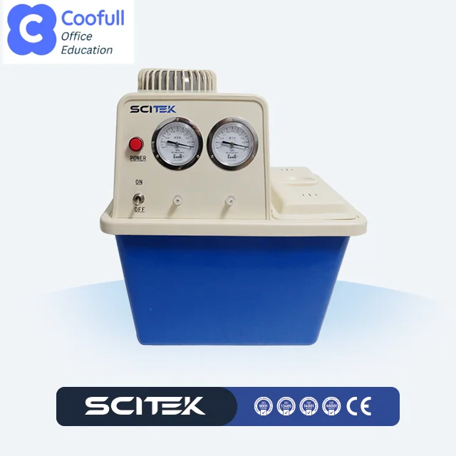 

Water Circulating Vacuum Pump with 304 Stainless Steel Body 2 Exhaust Heads OEM Customizable 180W 220V