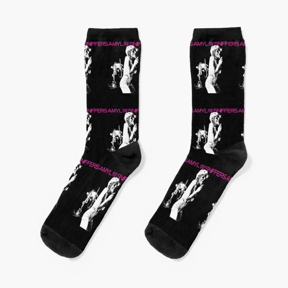 

Amyl and The Sniffers Socks essential Heating sock golf luxury Socks Men Women's