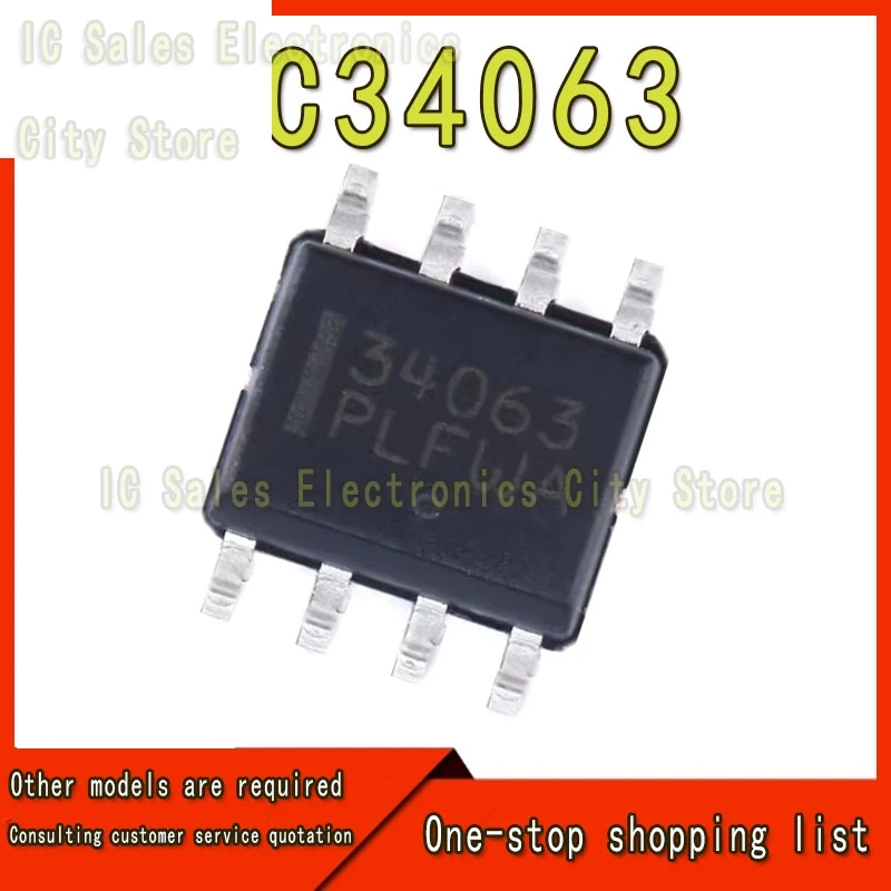 MC34063ADR2G MC34063 patch SOP8 DC/DC converter control chip