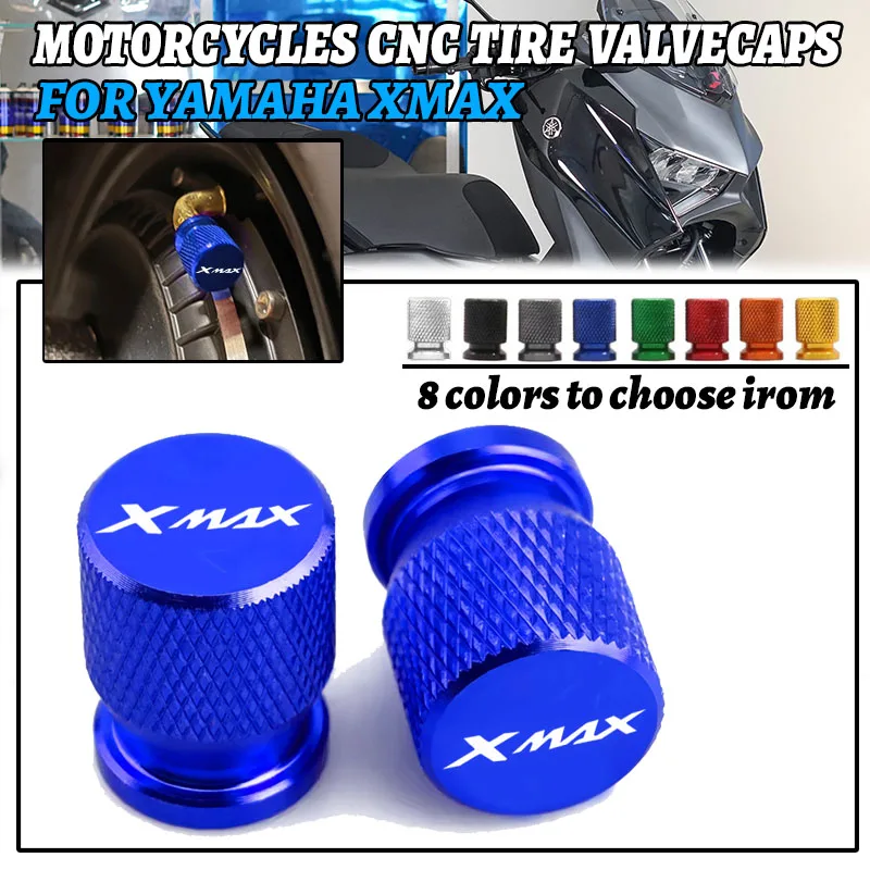 

Алюминиевые колеса с ЧПУ для мотоцикла, герметичные колпачки, пылезащитный чехол для Yamaha XMAX 125 250 300 400 X-MAX 2017-2023 2024 2025
