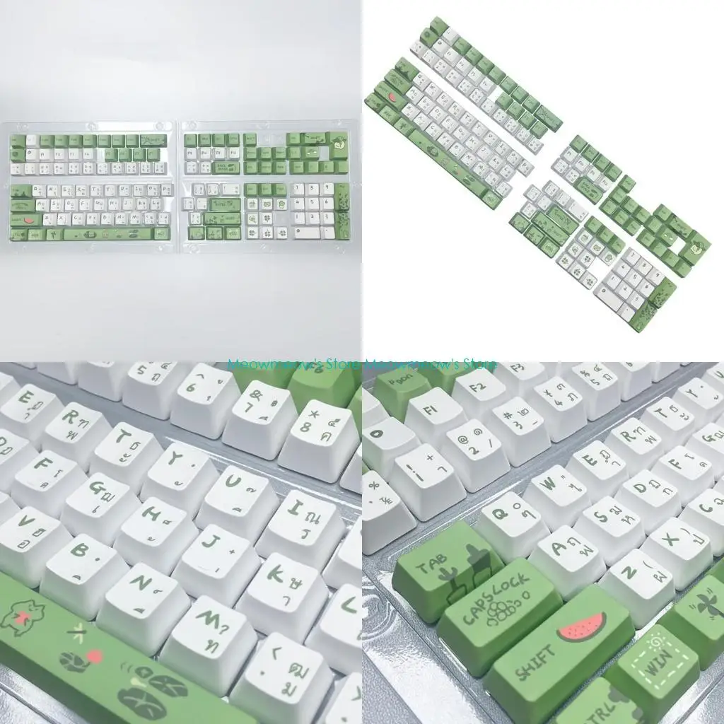 

W91A Настраиваемые тайские клавиши xda/OEM -клавишные клавиши для 61 64 68 75 98 104 108 Механические клавиатуры Легкая