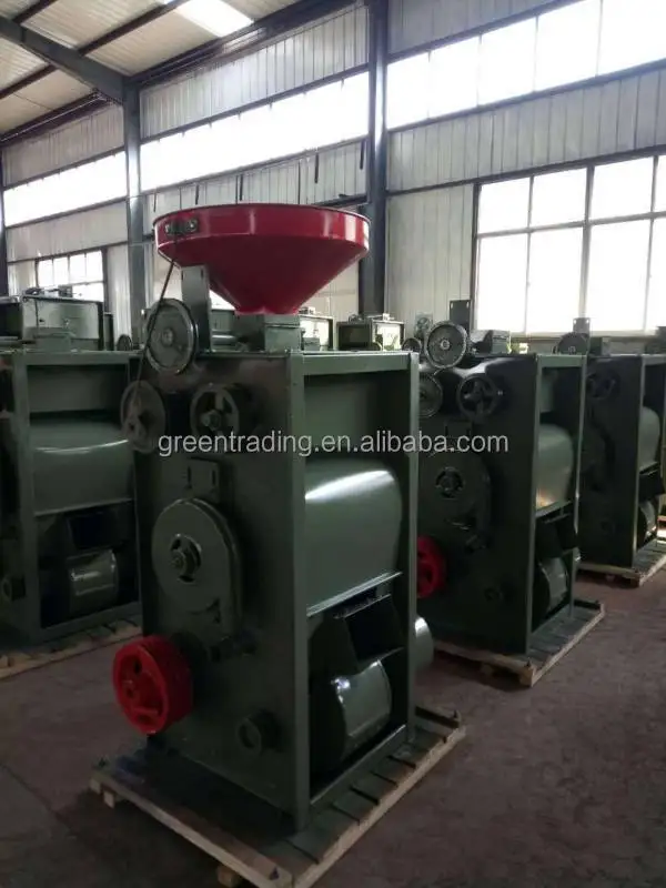 Machine de moulin à riz SB-50 complète avec polisseuse de riz