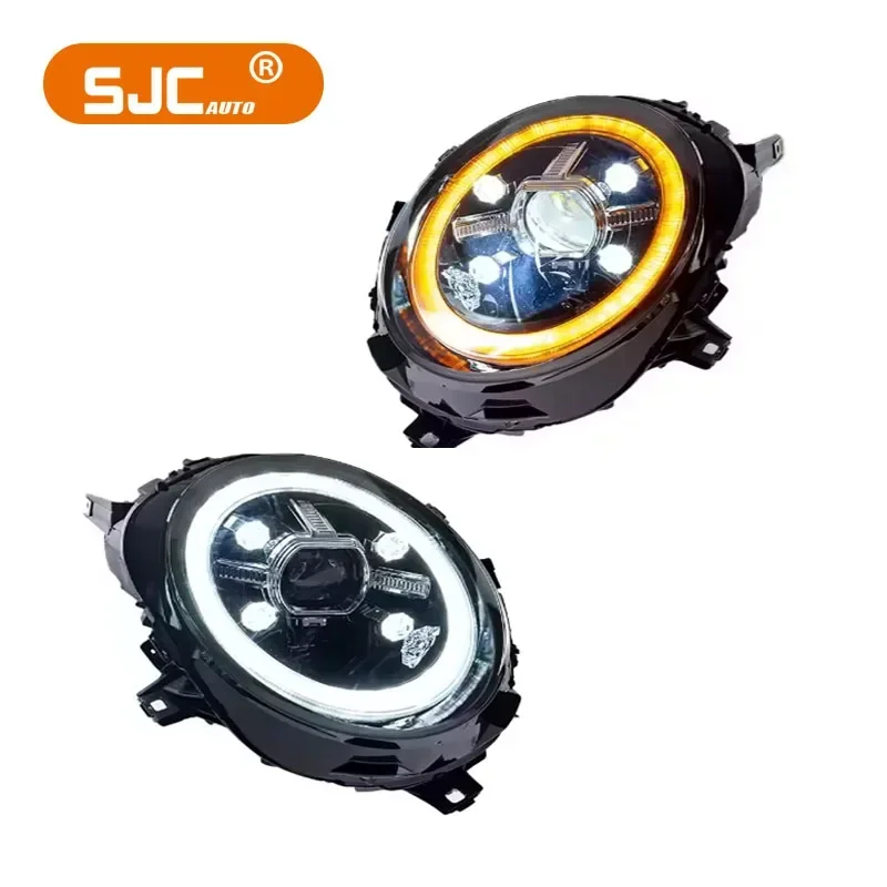SJC Heiße Verkäufe Stirnlampen für Mini F55 F56 2014-2019 LED-Stirnlampen Tagfahrlicht Fern- und Abblendlicht Verbesserte Sichtbarkeit