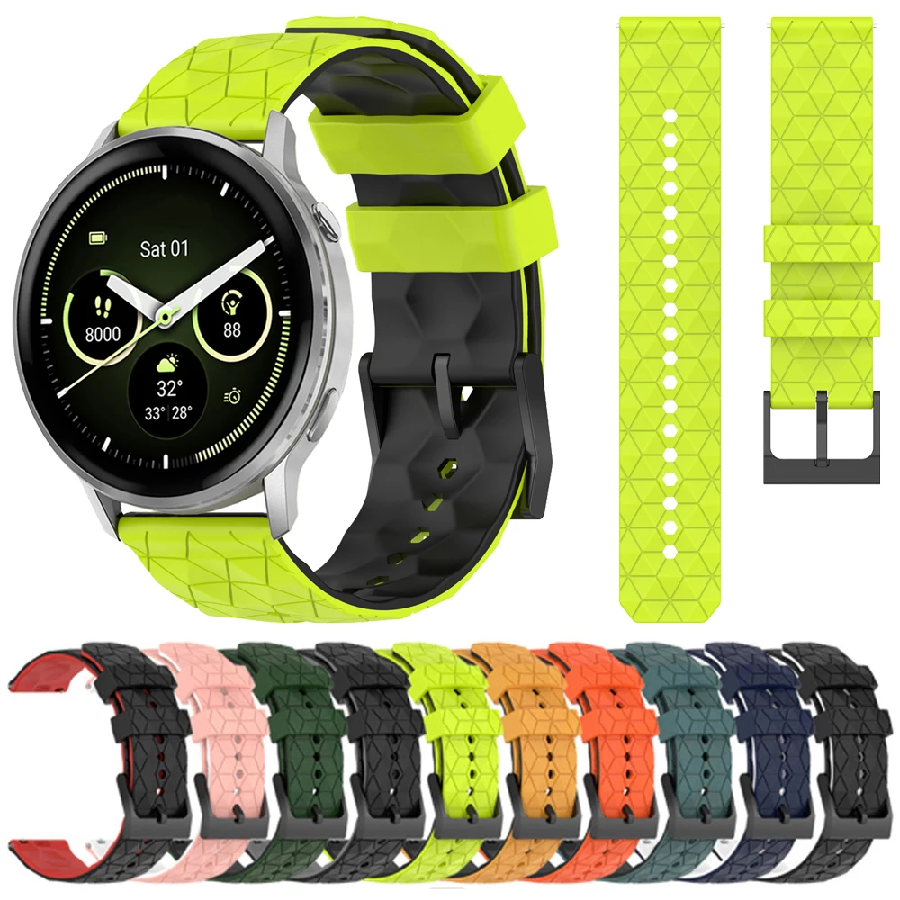 20 مللي متر 22 مللي متر استبدال حزام ساعة اليد ل Garmin Venu 3 4 45 مللي متر/Vivoactive 6 5 4 الساعات Forerunner 265 255 165 645 سوار الموسيقى