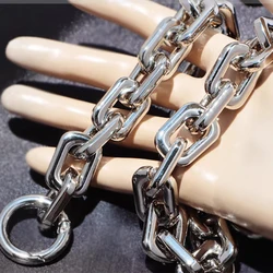Silver Gold Acrylic Purse Chain Strap Handbag Handles DIY Purse Replacement Chain For Shoulder Bag Handbags Straps