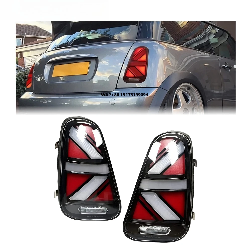 

MINI Coopers R50 Taillight 2001-2006 R52 R53 Upgrade Hatchback Convertible DRL LED Light Tail Lamps Rear Assembly for