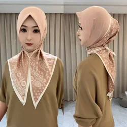 Triangle Scarves New Muslim Head Cover Girls Hijab Ready