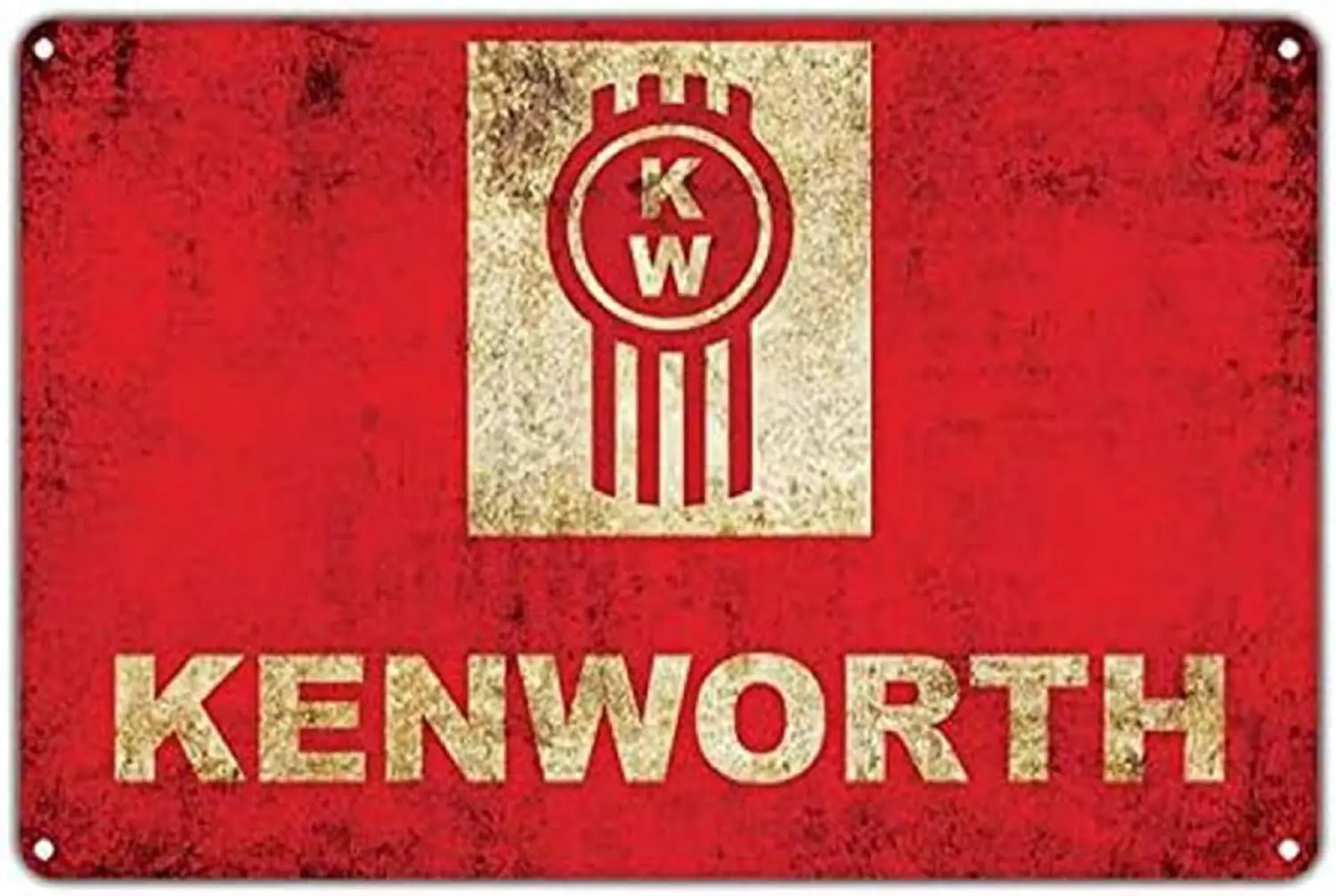 1p,Tin Sign Metal Kenworth American Truck Manufacturing Company Vintage Retro Metal Wall Decor Art Shop Man Cave Bar Garage Wall