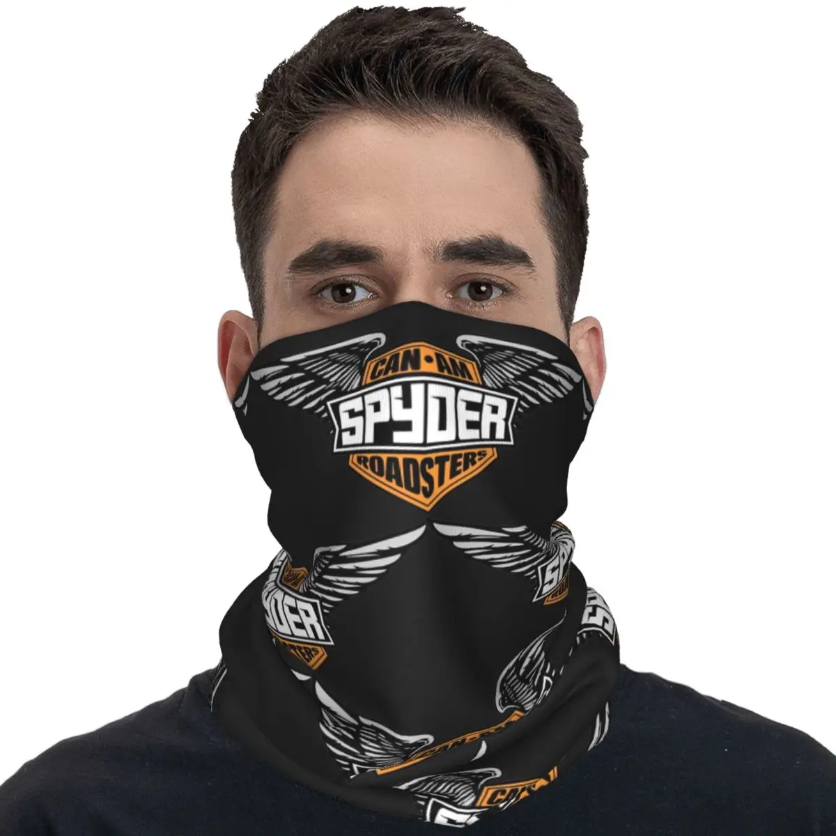 Can-Am Roadsters Wings Badge Balaclava Hiking Camping Cycling Mask UV Protection Soft Bike Tactical Mask Spring Fun Scarves