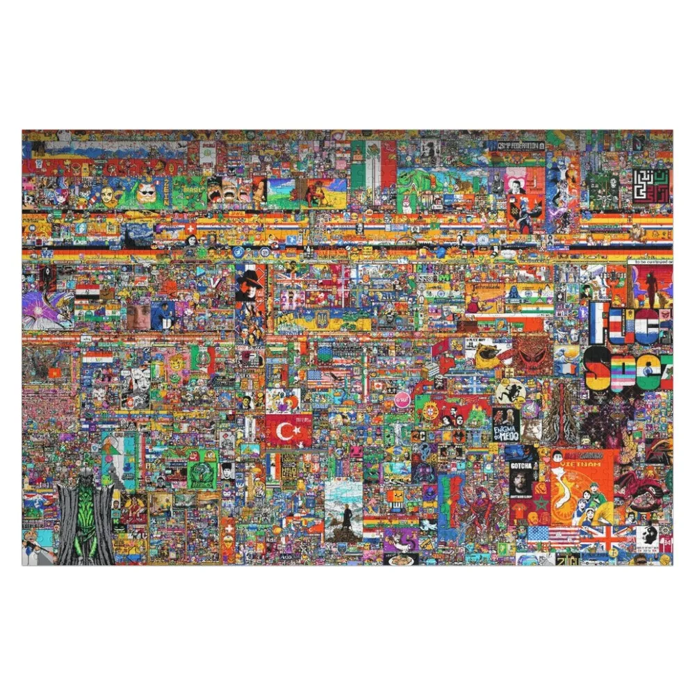 

Reddit Place 2023 Merch, Reddit r/place 2023, r/place 20223, Merch, Poster Pixel, Final Poster, Final Jigsaw Puzzle