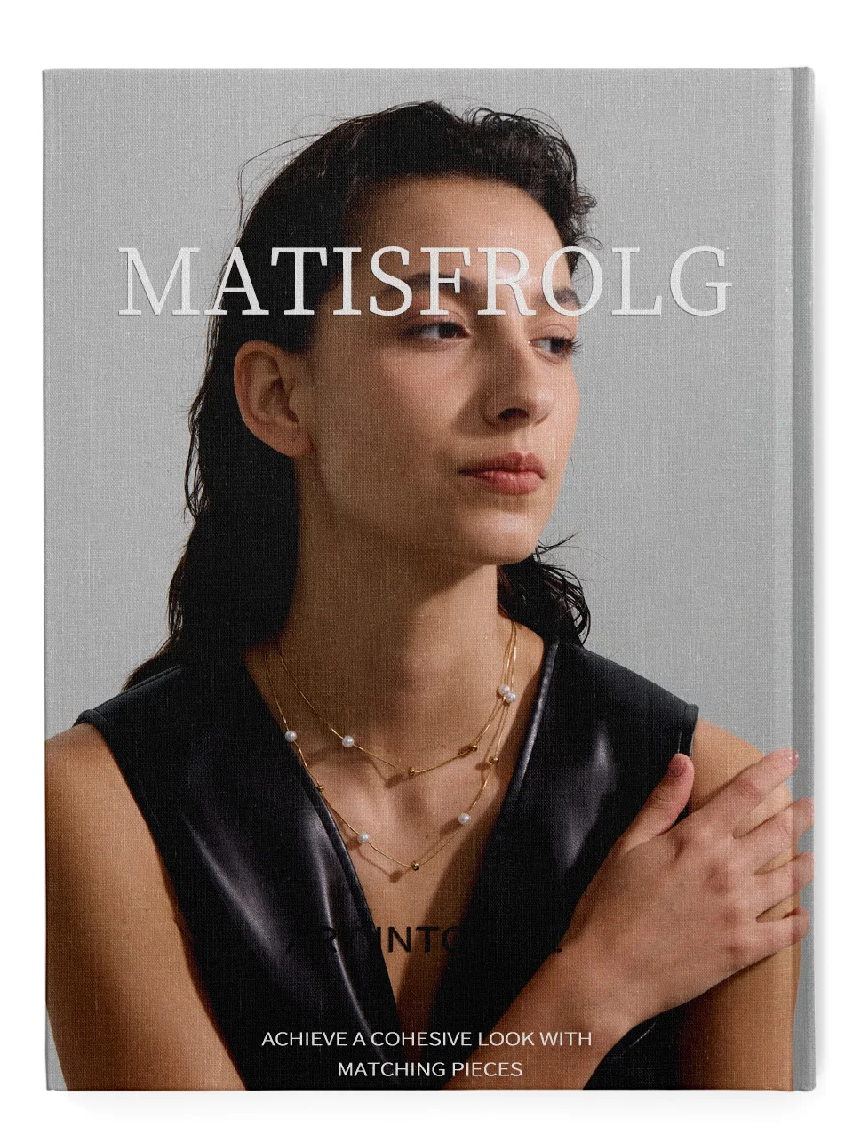Yhpup Edelstahl Doppelschicht Perlen Kette Overlay Halskette für Frauen Beliebte Chic Frauen Koreanische Chic Schmuck Zubehör – Detail 3