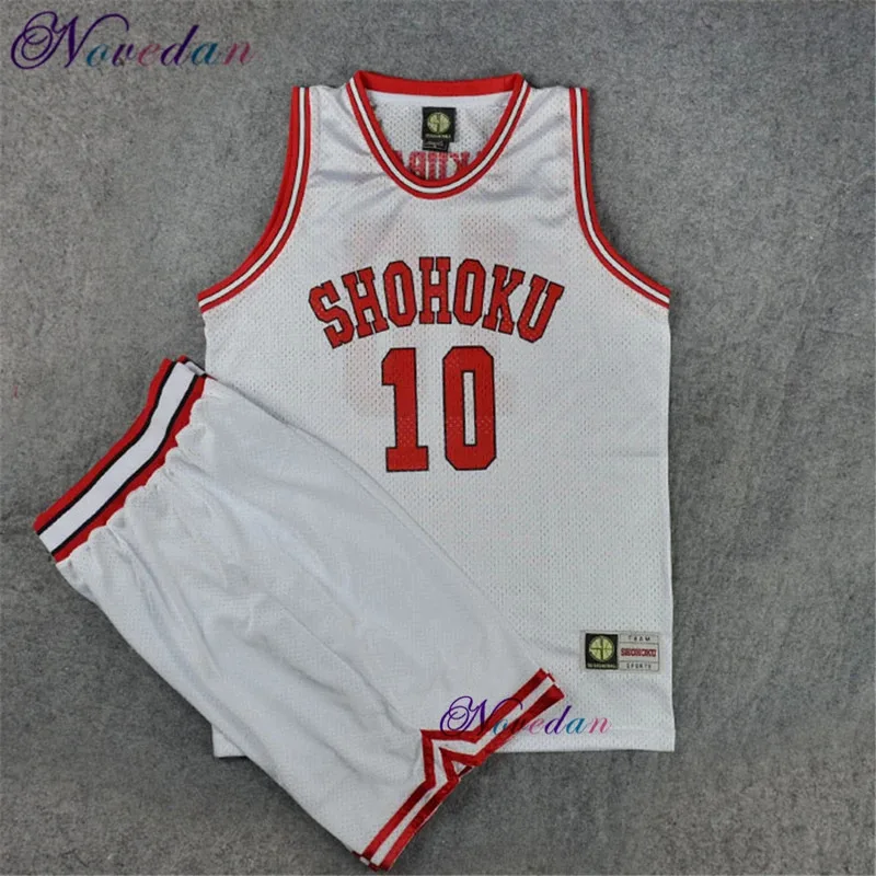 

CySlamdunk Джерси Shohoku школьная баскетбольная команда Kaede Rukawa Hanamichi Сакураги рубашка спортивная одежда униформа аниме косплей костюм