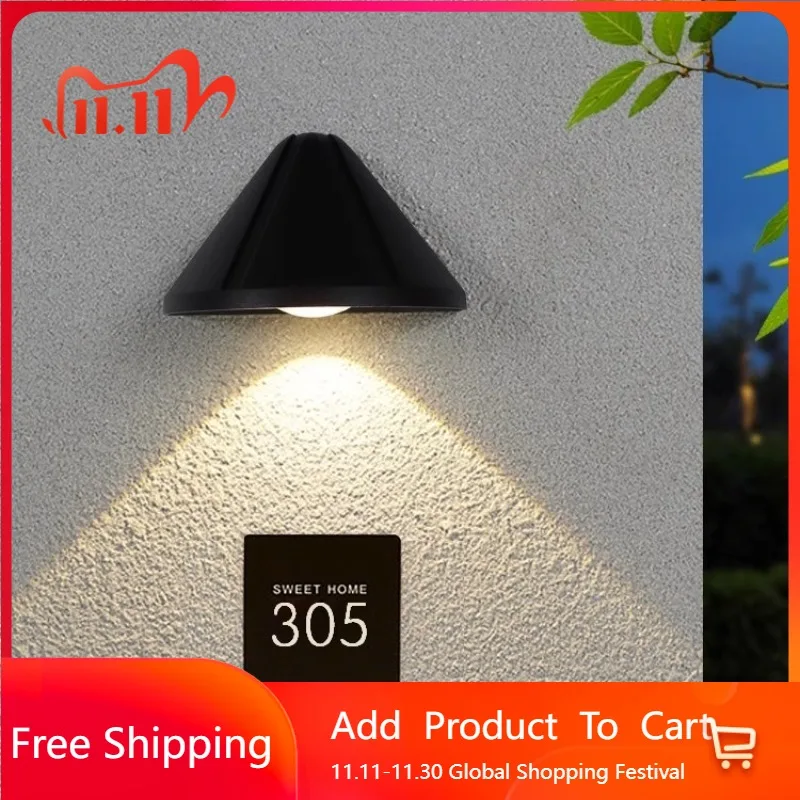 

Xenomorph Led Outdoor Light Decoration Garden Accessories Modern Luxury Display Lighting Terrace Garten Leuchten Wall Decor