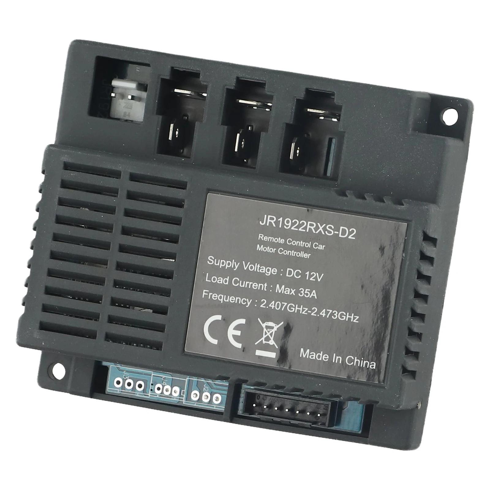JR1922RXS-D2 12V Electric Car Controller With 2.4G Remote Control For Ride On Toy Car Replacement Parts JR1922RXS-D2
