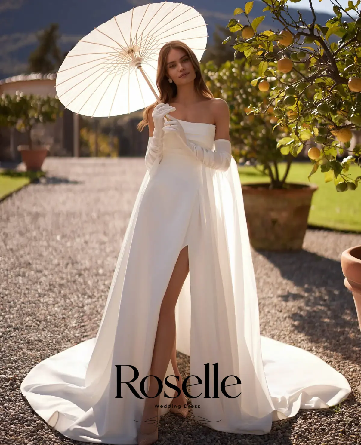 Suknia ślubna ROSELLE bez rami – Wedding Qw recenzja i cena