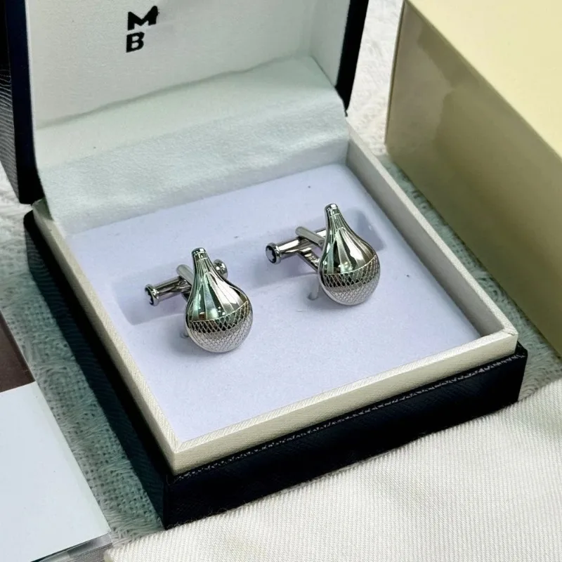 أزرار أكمام كوكبة MB أناقة سماوية بسيطة للرجال من المعدن الفاخر للأعمال الرسمية #2