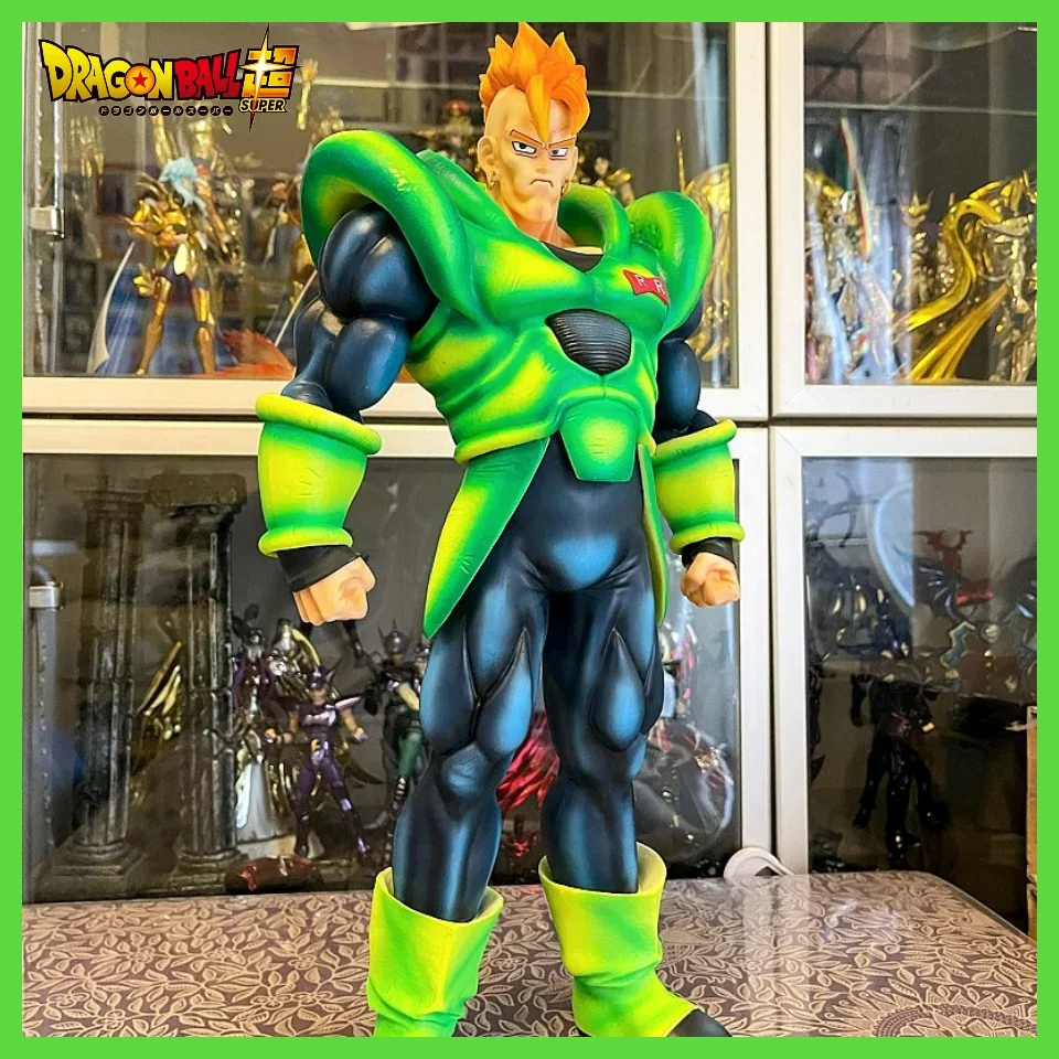

41 см Big Dragon Ball Z Android 16 GK аниме фигурка ПВХ экшн-кукла статуя коллекция модель орнамент детские игрушки подарок на день рождения