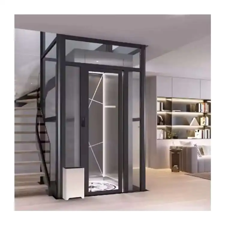 Ascensor Tracción Hine Room - Menos ascensor doméstico