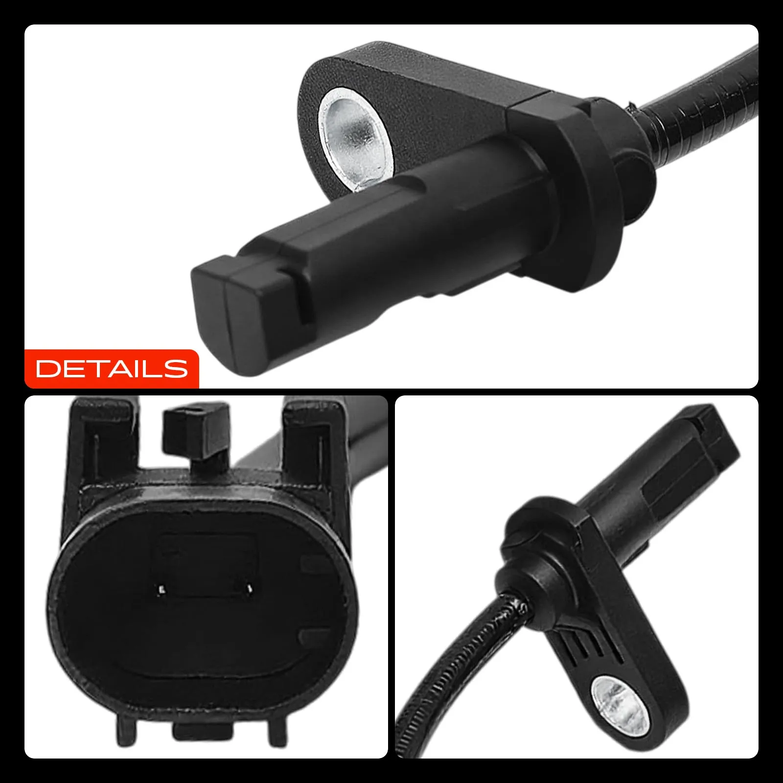 A-Premium Front Driver or Passenger Side ABS Wheel Speed Sensor for Mercedes-Benz E280 2007 E320 2004-2005 E350 2006-2009 E500 7